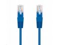 Kabel C-TECH patchcord Cat5e, UTP, modrý, 0,25m