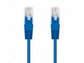 Kabel C-TECH patchcord Cat5e, UTP, modrý, 3m