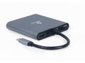 Gembird USB-C 6v1 multiport USB 3.1 + HDMI + VGA +