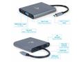 Gembird USB-C 6v1 multiport USB 3.1 + HDMI + VGA +
