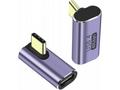 PremiumCord zahnutý 90° Adaptér USB-C Female - USB