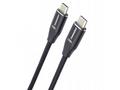 PREMIUMCORD Kabel USB-C M, M, 240W 480Mbps černý b