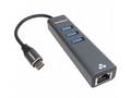 PremiumCord Adapter USB-C na Gigabit 10, 100, 1000