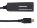 PREMIUMCORD USB-C repeater a prodlužovací kabel Ma