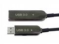 PremiumCord USB3.0 + 2.0 prodlužovací optický AOC 