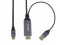 PremiumCord HDMI2.0 na USB-C kabel pro monitory s 