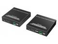 PremiumCord 4K@60Hz HDMI KVM extender na 120m přes
