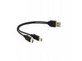 PremiumCord USB kabel A, Male to USB-C male (nabíj