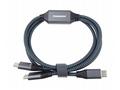 PremiumCord USB-C Inteligentní rychlo nabíjecí kab