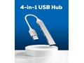 PremiumCord Hub USB3.2A na USB3.2 A + 3x USB2.0 A,