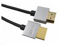 PREMIUMCORD Kabel Slim HDMI kabel, 1m, High Speed 