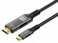 PremiumCord USB-C na HDMI kabel 2m rozlišení obraz