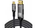 PremiumCord kabel USB-C na DisplayPort DP1.4 8K@60