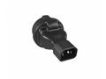 Adaptér IEC C14 na SCHUKO CEE 7, 3 napětí 230V, 10
