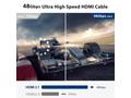 PremiumCord Ultra High Speed HDMI 2.1 optický fibe