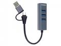 PremiumCord Hub 5G SuperSpeed, USB-C a USB-A na 4x