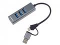 PremiumCord Hub 5G SuperSpeed, USB-C a USB-A na 4x