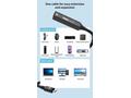 PremiumCord USB-A repeater + kabel USB-C, 10m