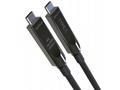 PremiumCord USB-C kabel Gen2 AOC DP1.4, 10m
