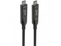 PremiumCord USB-C kabel Gen2 AOC DP1.4, 10m