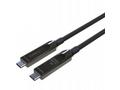 PremiumCord USB-C kabel Gen2 AOC DP1.4, 10m