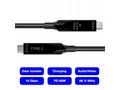 PremiumCord USB-C kabel Gen2 AOC DP1.4, 10m