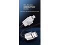 PremiumCord USB-C kabel s tlačítkem pro odpojení U