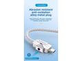 PremiumCord USB-C kabel s tlačítkem pro odpojení U