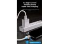 PremiumCord USB-C kabel s tlačítkem pro odpojení U