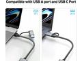 PremiumCord Adaptér USB-C a USB-A na Gigabit 10, 1