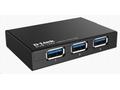 D-Link DUB 1340 - Rozbočovač - 4 x SuperSpeed USB 