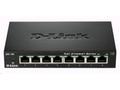 D-Link DES-108 kovový 8-port 10, 100 Desktop Switc