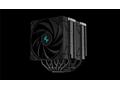 DEEPCOOL chladič AK620 Zero Dark, 2x120mm fan, 6x 