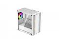 DEEPCOOL Case CC360 WH ARGB, mATX, Průhledná bočni