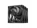 DEEPCOOL Ventilátor FD12 V2 3v1, 3x120mm, černá