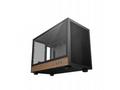 DEEPCOOL Case CH260 WOOD, mATX, Průhledná bočnice,