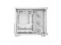 DEEPCOOL Case CG530U 4F WH, ATX, Průhledná bočnice