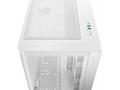 DEEPCOOL Case CG530U 4F WH, ATX, Průhledná bočnice