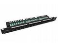 Solarix Patch panel 24x RJ-45 Cat5e UTP s vyvazova