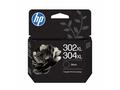 HP 302XL, 304XL Black Original Ink Cartridge (300 