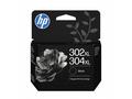 HP 302XL, 304XL Black Original Ink Cartridge (300 