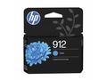 HP 912 - 4 ml - azurová - originální - Officejet -