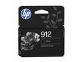 HP Ink Cartridge 912, Black, 300 stran