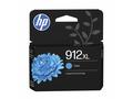 HP Ink Cartridge 912XL, Cyan,, 825 stran