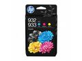 HP 932, 3 CMYK Original Ink Cartridge 4-Pack (400,