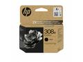 HP 308e EvoMore Black Original Ink Cartridge (320 