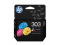 HP 303 Tri-color Original Ink Cartridge (165 pages