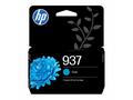 HP Ink Cartridge 937, Cyan, 800 stran