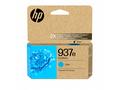HP 937e EvoMore Cyan Original Ink Cartridge (1,650