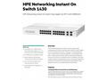 HPE Aruba Instant On 1430 26G 2SFP Switch